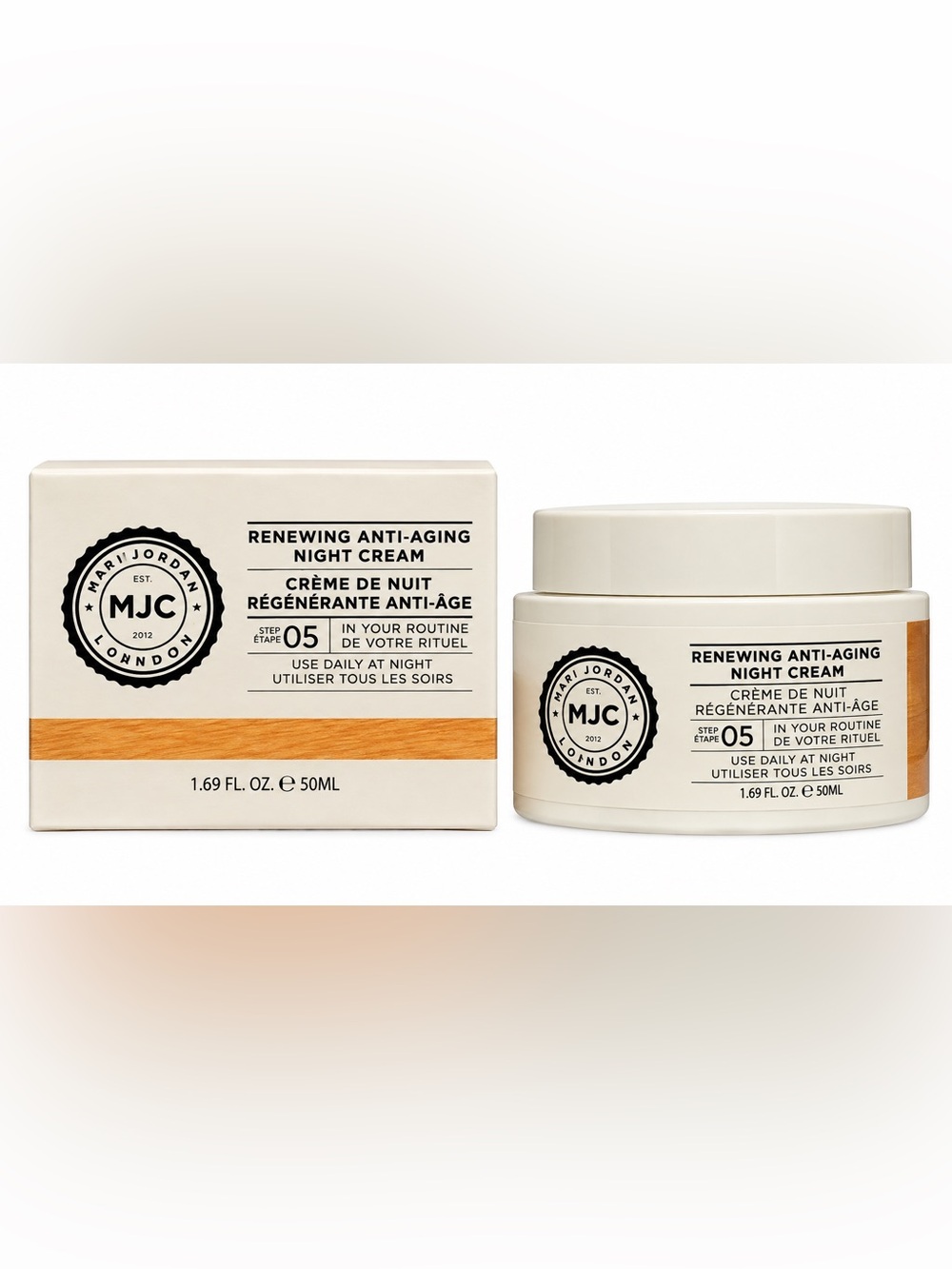 Mia Johnson and Company Renewing Anti-Aging Night Cream NWT